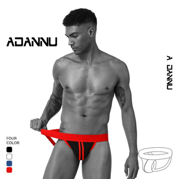 ADANNU Men's Cutout Double Thong